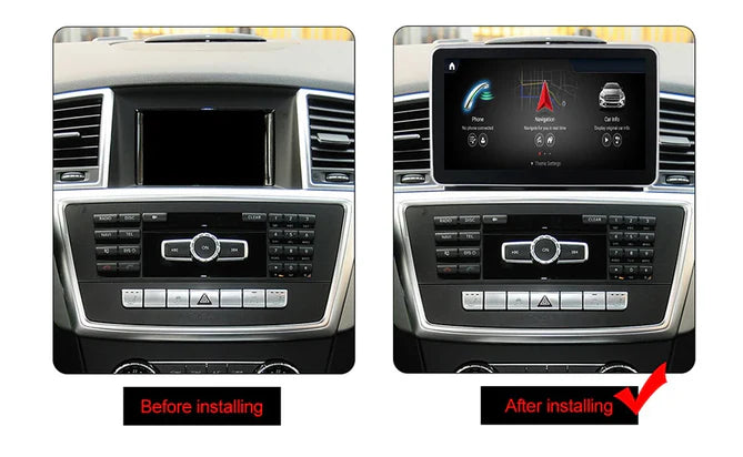 9'' Mercedes ML/GLS android multimediasystem