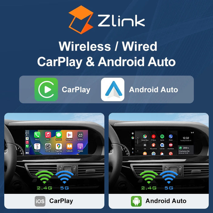10.25'' Android Touchskærm til Mercedes S-Klasse W221, med Apple Carplay & Android Auto