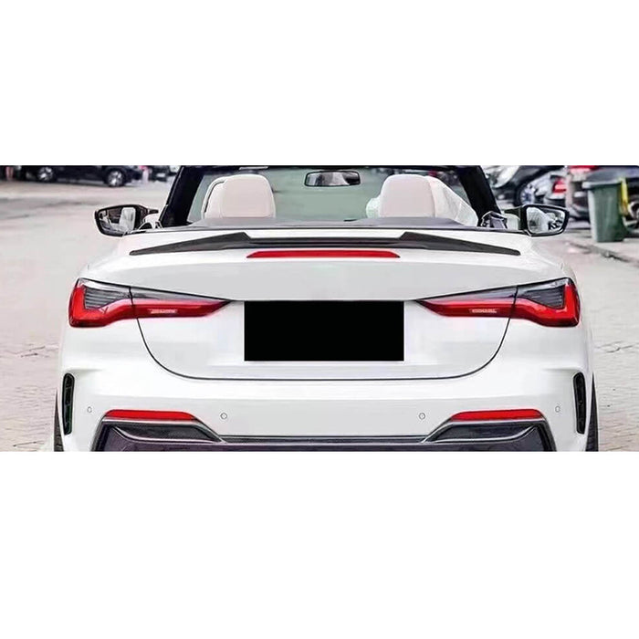 Bagspoiler til BMW 4-serie G23 Coupé (2020-2024) M4-Style - Blank Sort