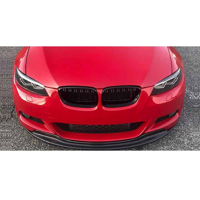 Nyrer Sæt – Front Dobbelt Gitter Grill til BMW E92 Coupé (2010–2013) – Blank Sort