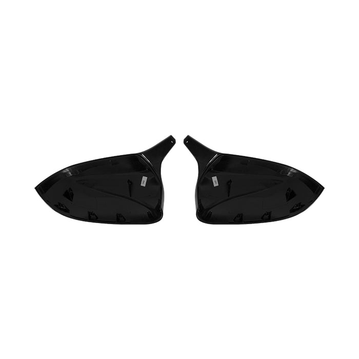 Black glossy side mirror covers for BMW X3 X4 X5 X6 X7 G-chassis