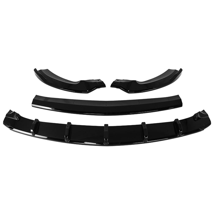 Frontsplitter til Mercedes A-Klasse W177 Facelift AMG-Line (2024+) – Blank Sort