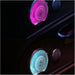 Mercedes E-Class W213 speaker covers with 64-color RGB ambient lighting in magenta and cyan