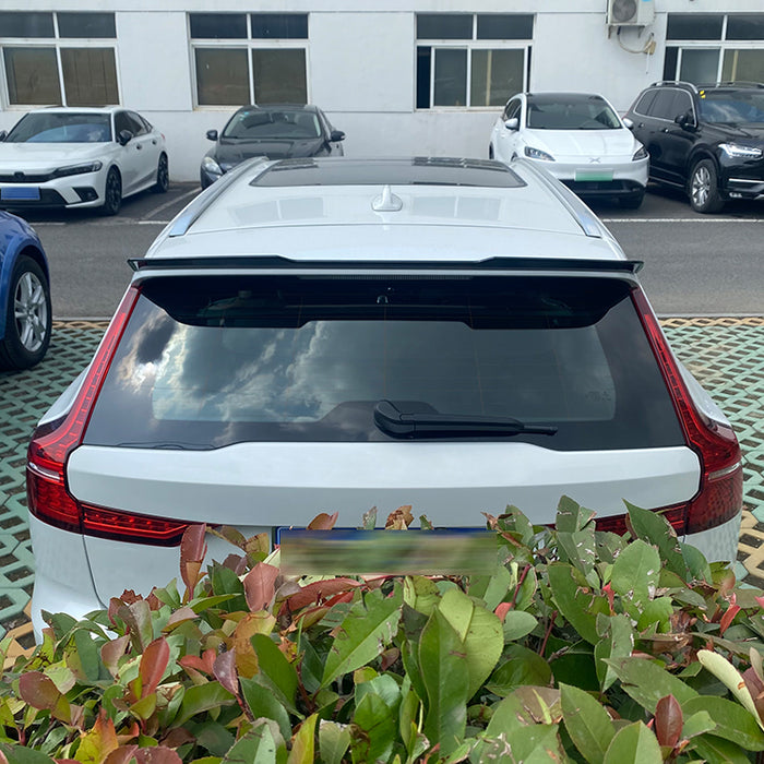 Dynamisk Bakspoiler till Volvo V60 blank svart