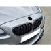 Glossy black double kidney grille grill set BMW 6 Series F06 F12 F13 replacement