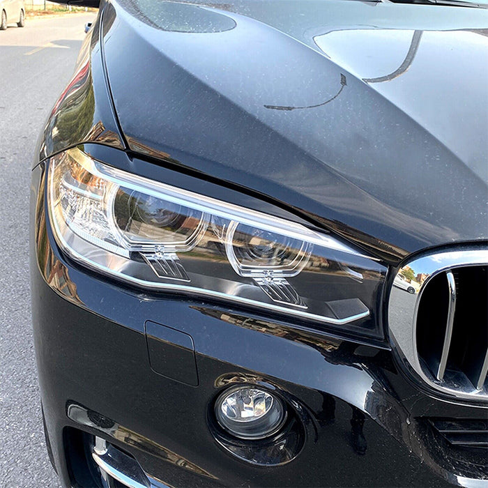 Øjenskygger til BMW X5 F15 (2014-2018) – Blank sort