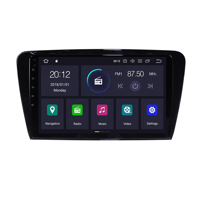 10'' Android Multimedia Touch System för Skoda Octavia 3