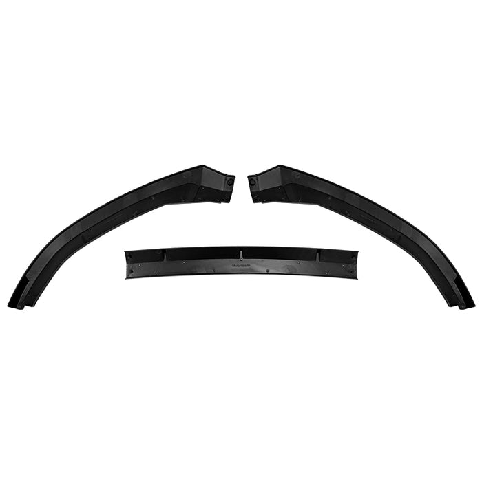 Frontsplitter til Audi A6 4G (Facelift 2014-2017) - Blank Sort