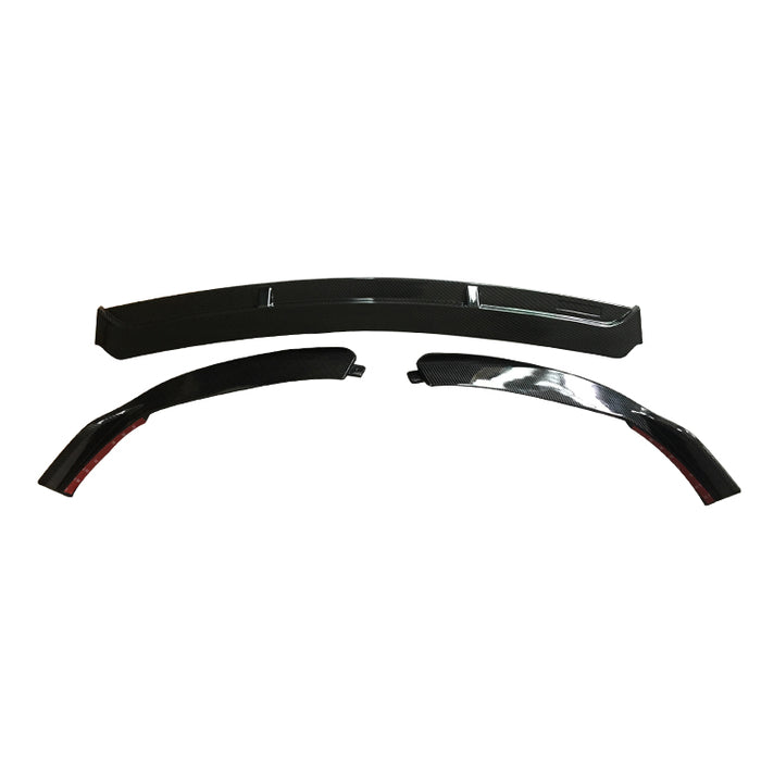 Frontsplitter til Mercedes C-klasse W205 AMG-Line (2019-2021) - Blank Sort