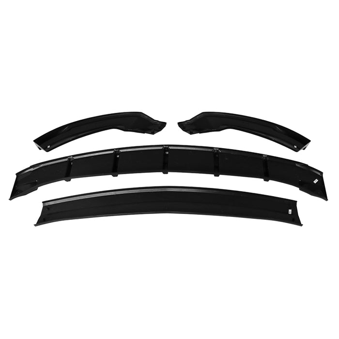 Frontsplitter til Mercedes A-Klasse W177 Facelift AMG-Line (2024+) – Blank Sort