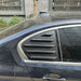 Bagrude Lameller Cover BMW G30 black louvered side window shade with horizontal slats