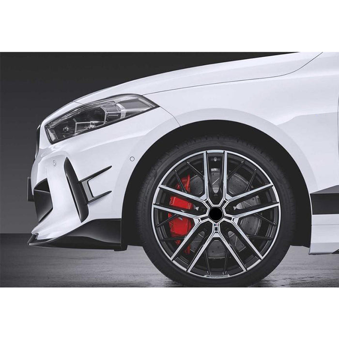 Forkofanger Canards til BMW 1-Serie F40 M Sport (2019-2022) – Blank Sort