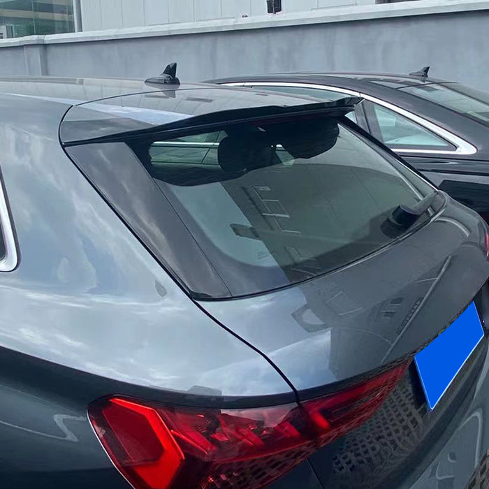 Bagspoiler til Audi A3 8Y Hatchback (2020-) Max Style - Blank Sort