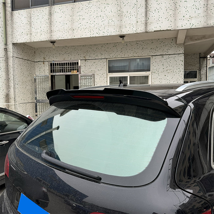 Bakspoiler till Audi Q7 4L blank svart