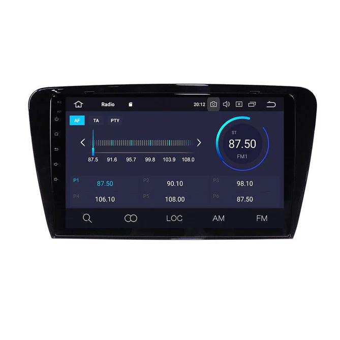 10'' Android Multimedia Touch System för Skoda Octavia 3