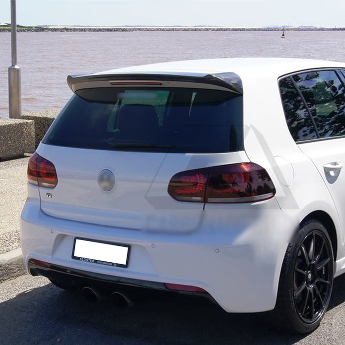 Bakspoiler till Volkswagen GOLF 6 blank svart