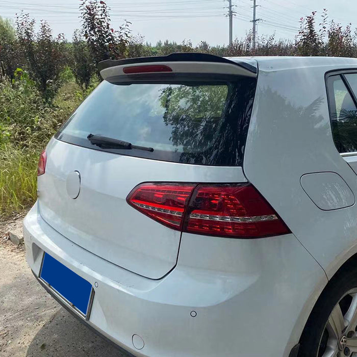 Bagspoiler til Volkswagen Golf 7/ 7.5 Hatchback (2013-2019) - Blank Sort