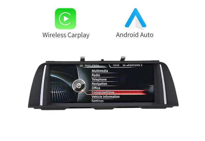 10,25'' CARPLAY/ANDROID AUTOSKÄRM FÖR F10/F11