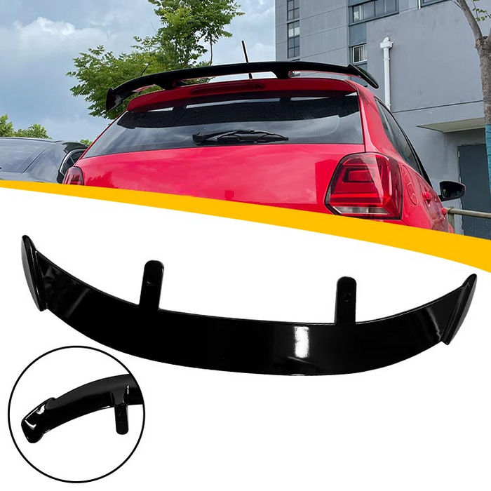 Bag spoiler til Hatchback blank sort (Universal)