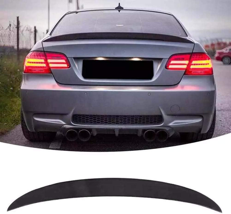 Bagspoiler til BMW 3-serie E93 Cabroilet 2007-2014 blank sort