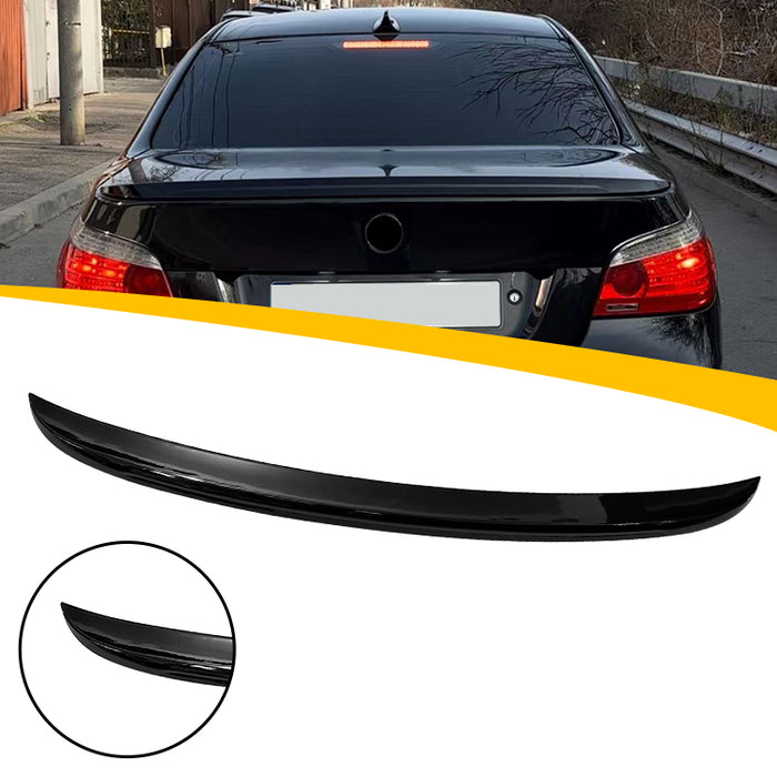 Bakspoiler för BMW 5-serie E60 M5 2004-2010 stil i Gloss Black