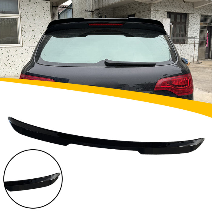 Bakspoiler till Audi Q7 4L blank svart