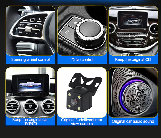 9'' Mercedes ML/GLS android multimediasystem