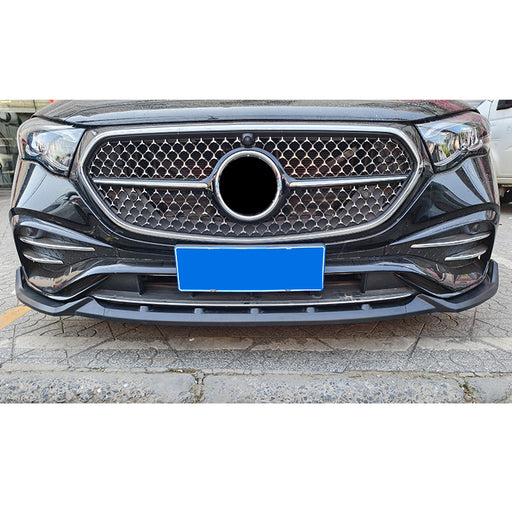 Black frontsplitter for Mercedes-Benz E-klasse W214 AMG Line front bumper trim