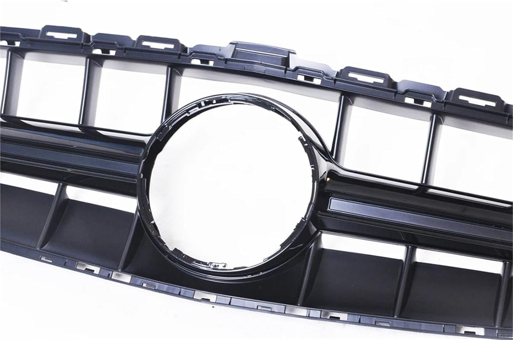 AMG E63-Style Frontgrill til Mercedes W205 C-Klasse (2014–2018) – Blank Sort