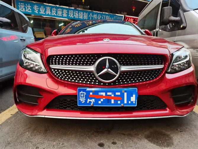 Mercedes C-Klass W205 Diamantgrill