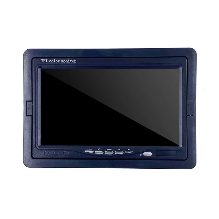 7" Bakkamera Monitor – 2-kanals (RCA)