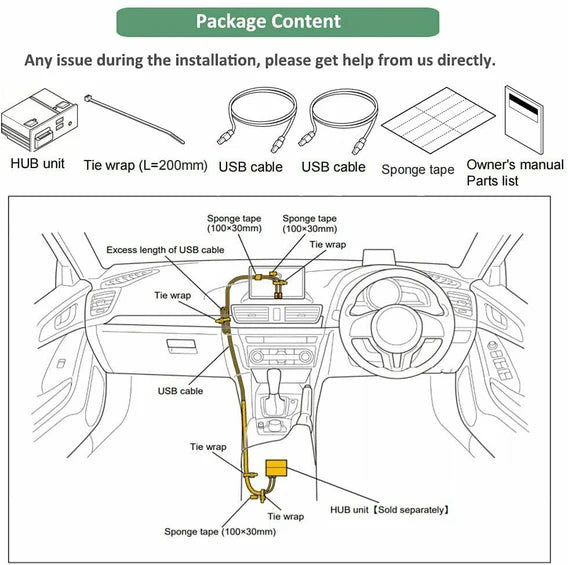 Mazda Carplay-modul