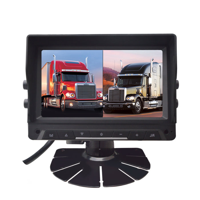 7'' Bakkamera Monitor – 2-kanals (4 pin)