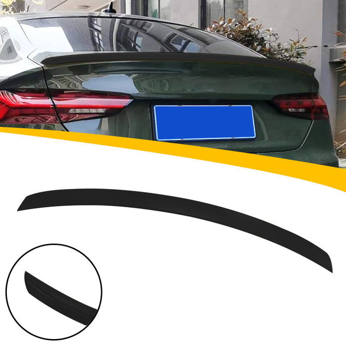 Bakspoiler till Audi A5 F5 sportsback blank svart