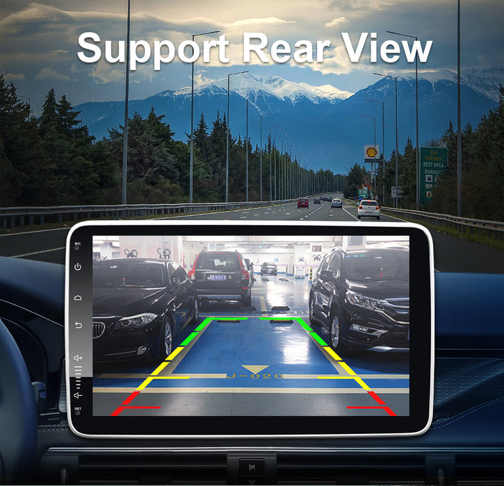 9'' 1-DIN Universal Android skærm, med Apple Carplay & Android Auto