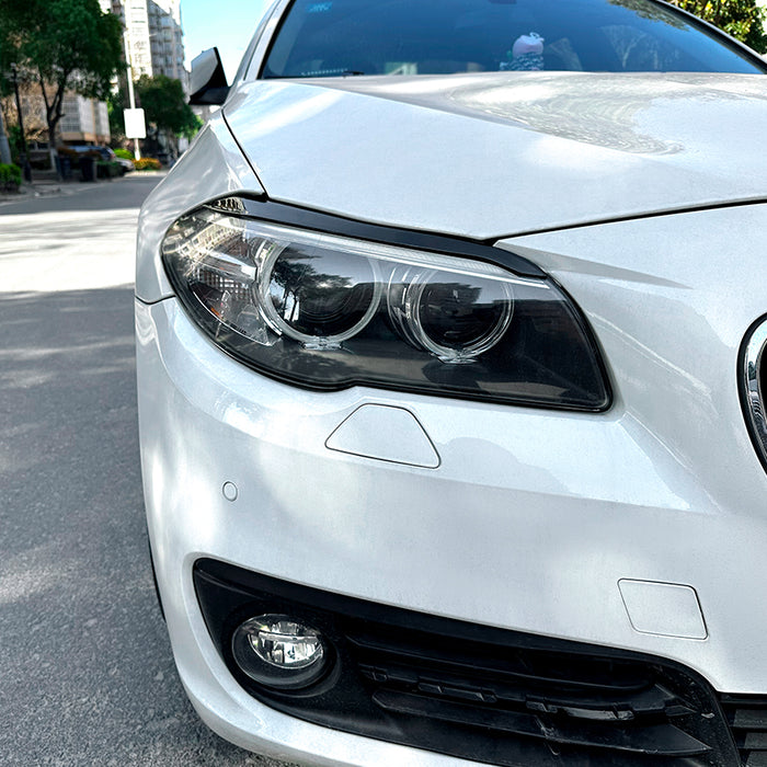 Øjenskygger til BMW F10/F11 Facelift LCI (2013+) – Blank sort