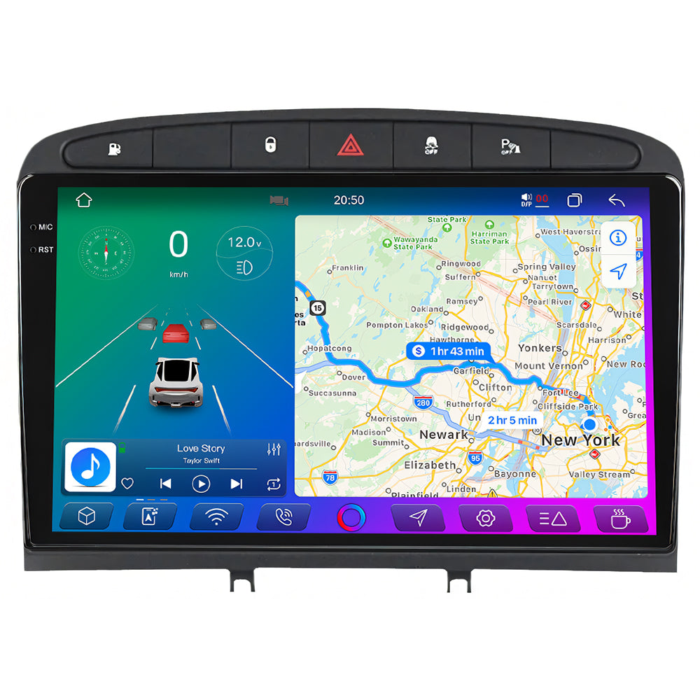 Peugeot 408 bilradio