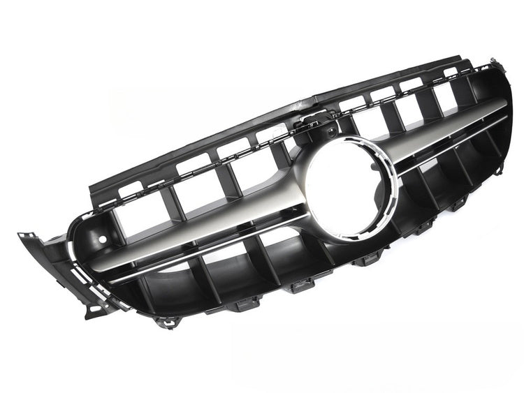 Frontgrill til Mercedes E-klasse W213 (2016–2019) AMG-Style - Sølv