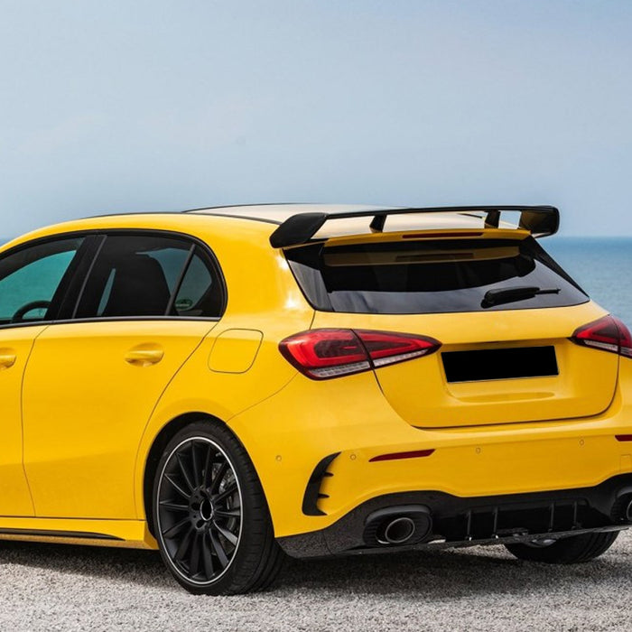 Aero Flaps til Mercedes A-klasse W177 Hatchback AMG-Line (2019-2022) - Blank Sort