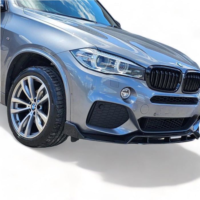 Frontsplitter til BMW X5 F15 M Sport (2014-2018) -  Blank Sort