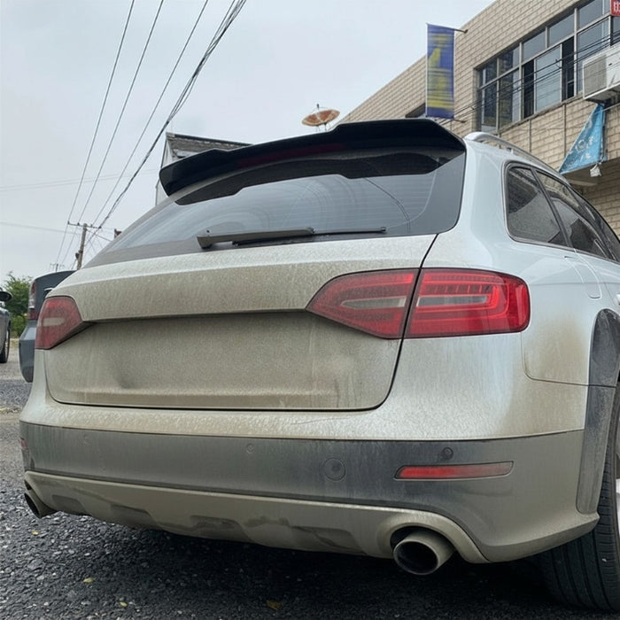 Bagspoiler til Audi A4 B8 Allroad (2008-2015) - Blank Sort