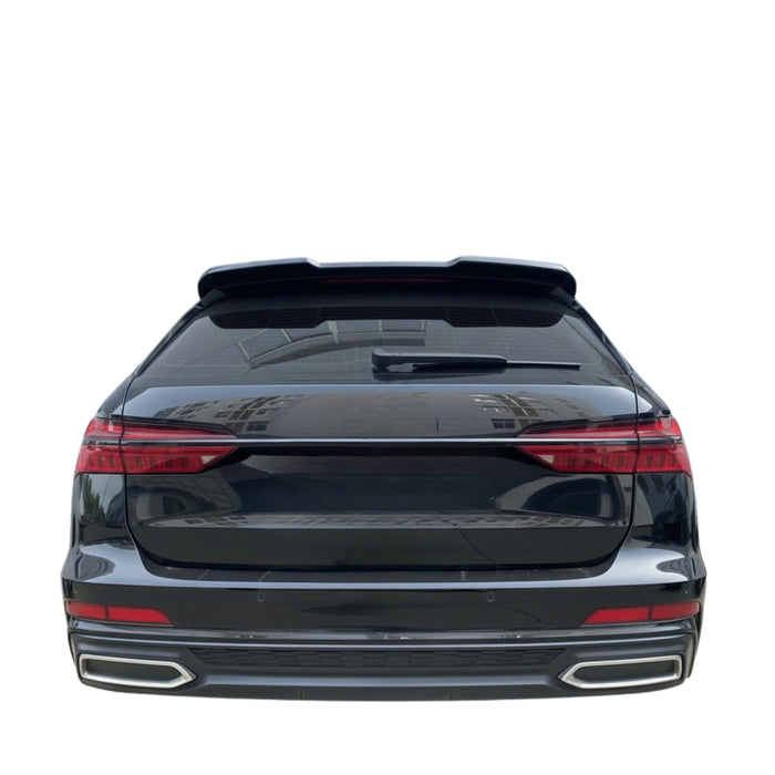 Dynamisk spoiler blank svart för Audi A6 C8
