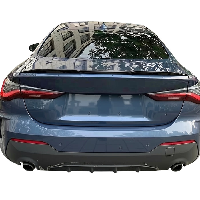 Bagspoiler til BMW 4-serie G22 Coupé (2020-2024) PSM-Style - Blank Sort