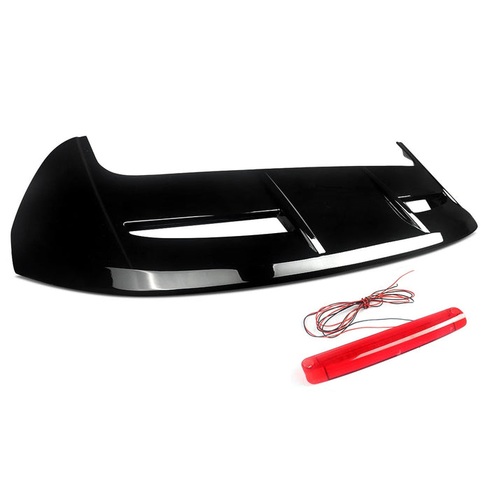 Bakspoiler till Ford Fiesta 2008-2014 blank svart
