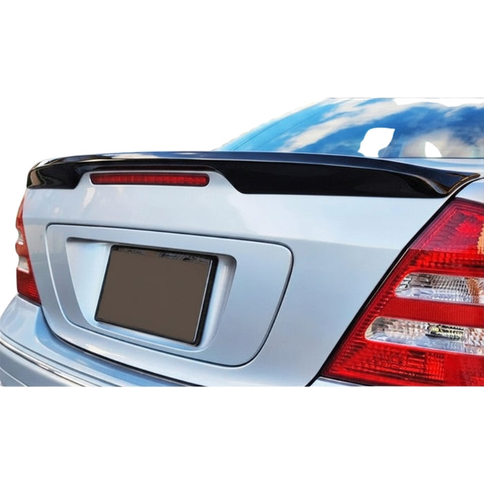 Bagspoiler til Mercedes C-klasse W203 (2001–2007) – Blank Sort