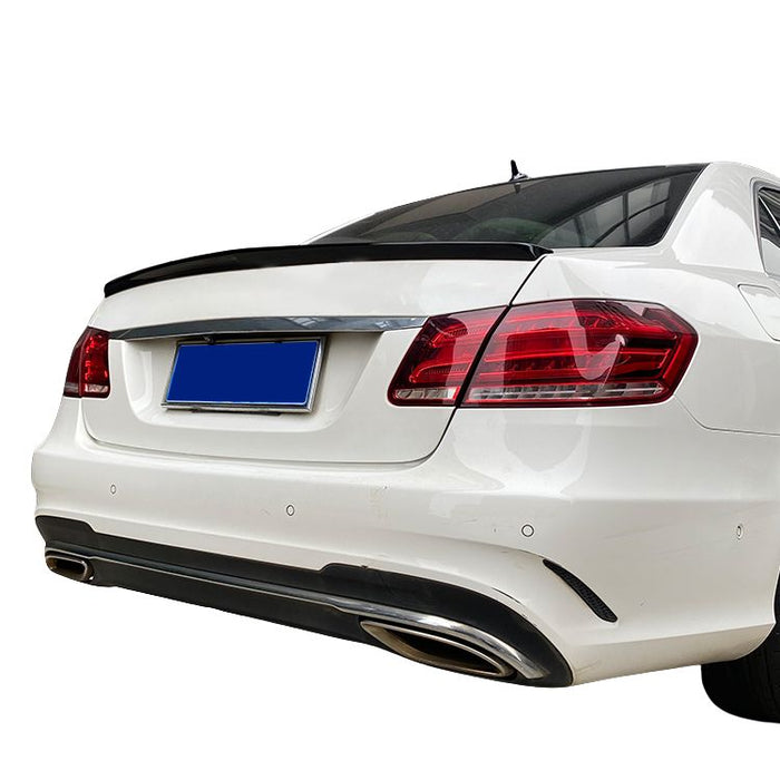Bakspoiler till Mercedes E-klass W212 blank svart