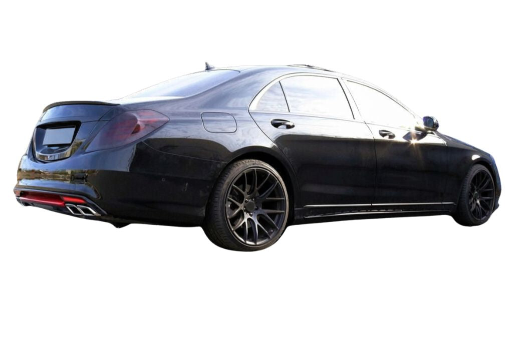 Bakspoiler till Mercedes S-klass W222 2013-2020 blank svart