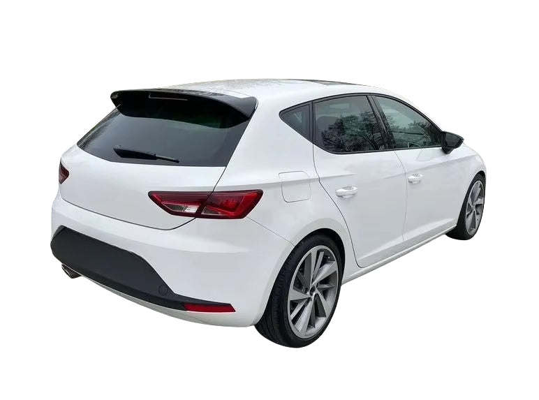 Bakspoiler till Seat Leon 5F blank svart