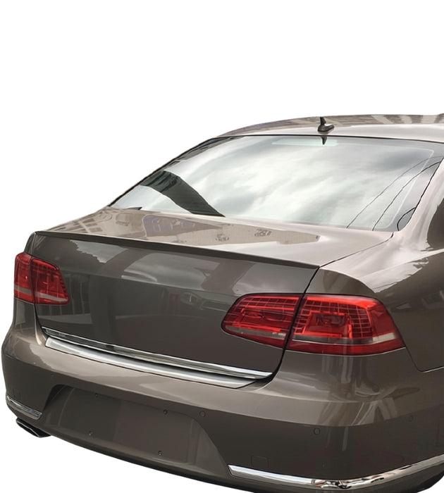 Bagspoiler til Volkswagen Passat B7 Sedan (2011-2015) - Blank Sort