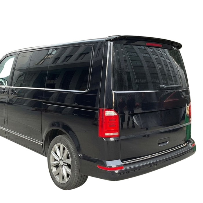 Bakspoiler till Volkswagen Transporter T6 blank svart